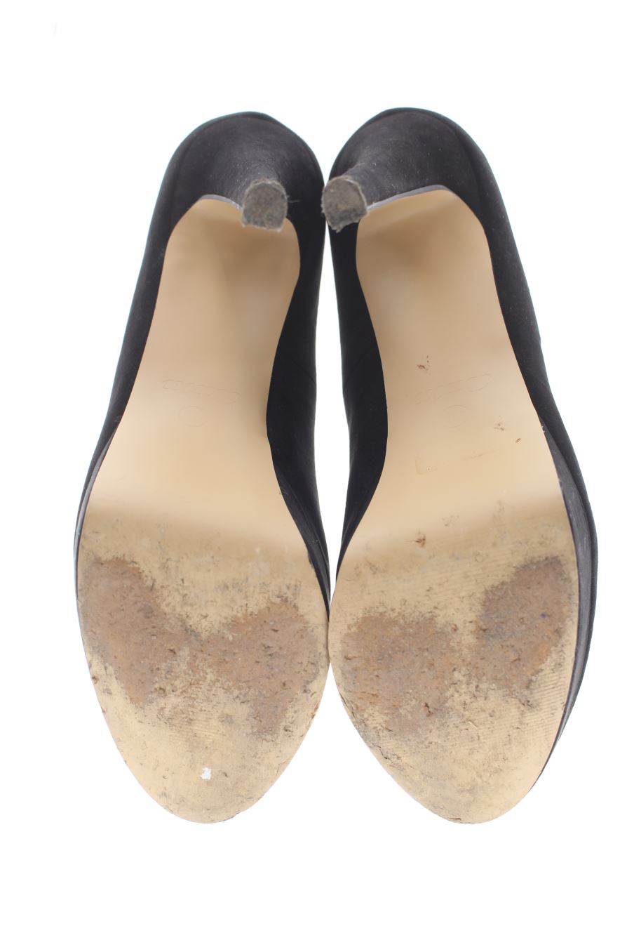 Zapatos de tacon de Bata de la talla 40, de color negro de