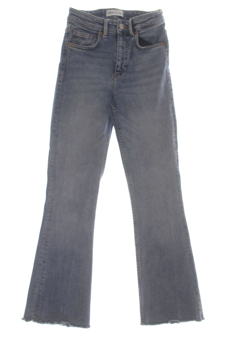 Vaqueros de Zara de la talla 34, de color azul de ropa vaquera