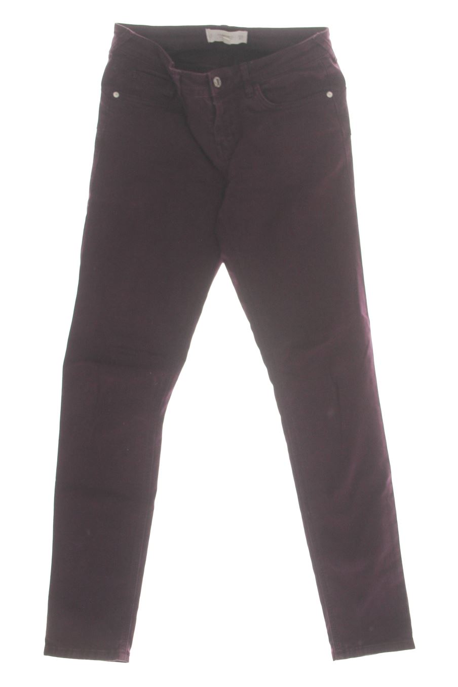 Vaqueros de Mango de la talla 34, de color morado de ropa vaquera