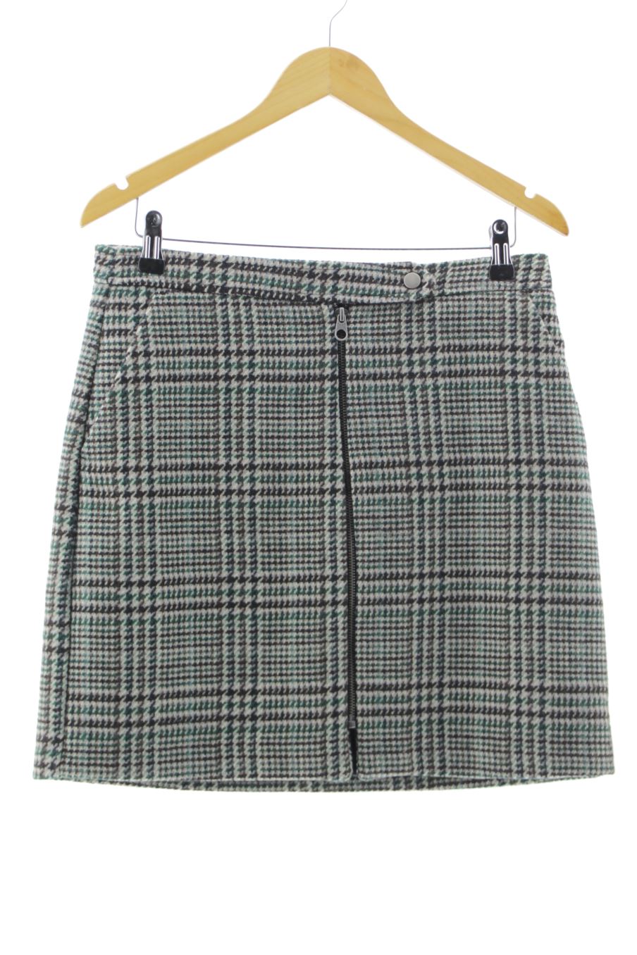 Falda de Vero moda de la talla M, de color cuadros