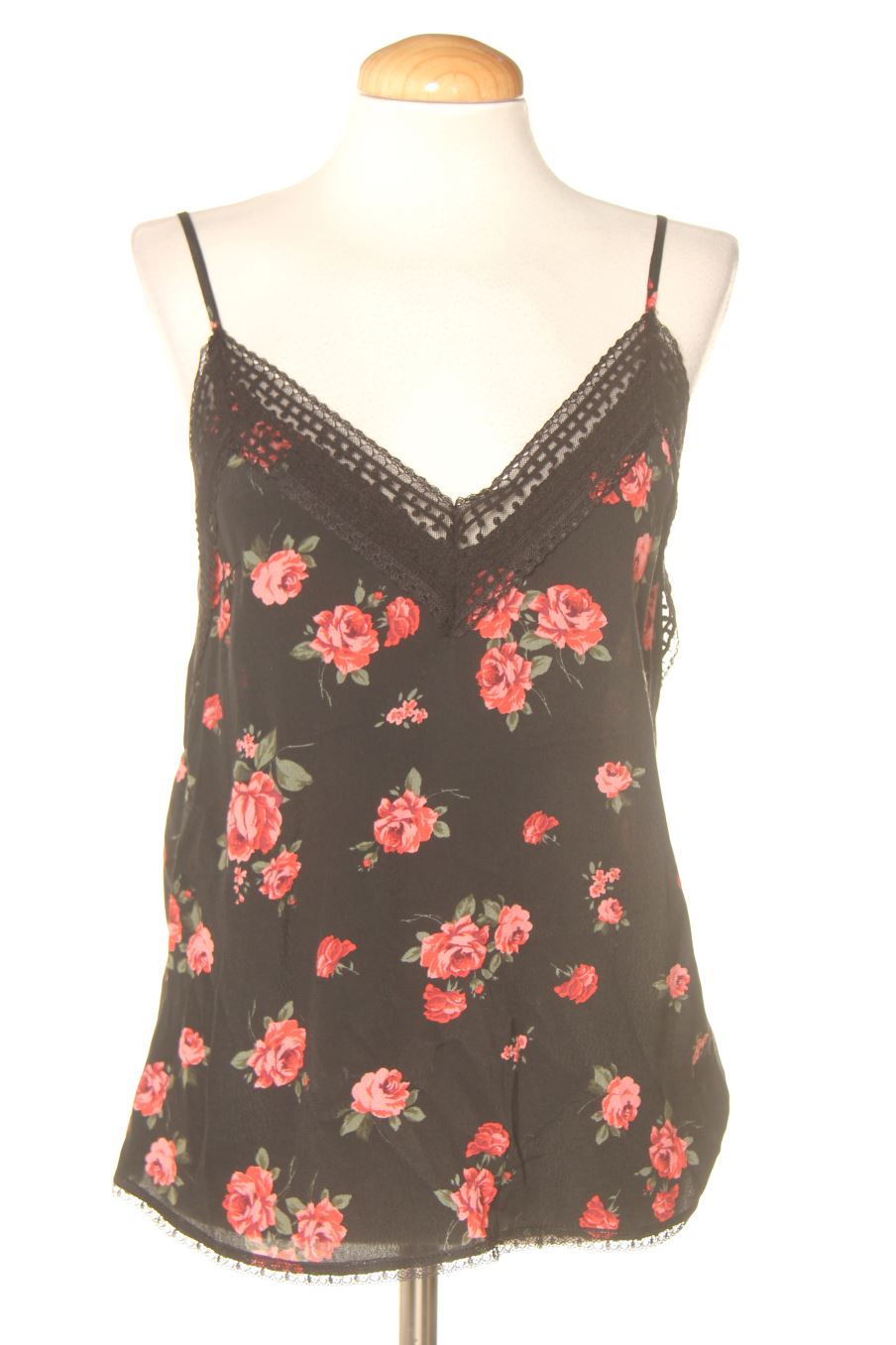 Top Stradivarius de la taille XS, de couleur fleurs
