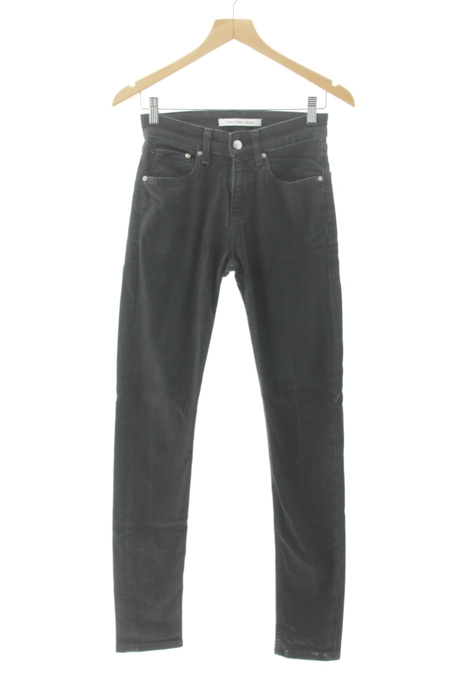 Jeans CALVIN KLEIN JEANS de la taille 38, de couleur noir de denim