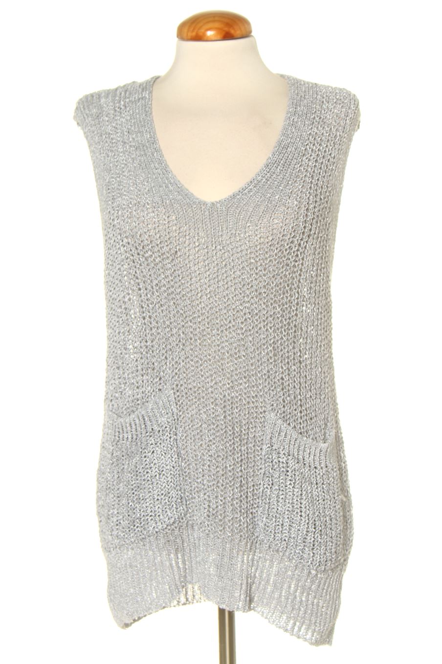 Pull Zara de la taille S, de couleur bleu