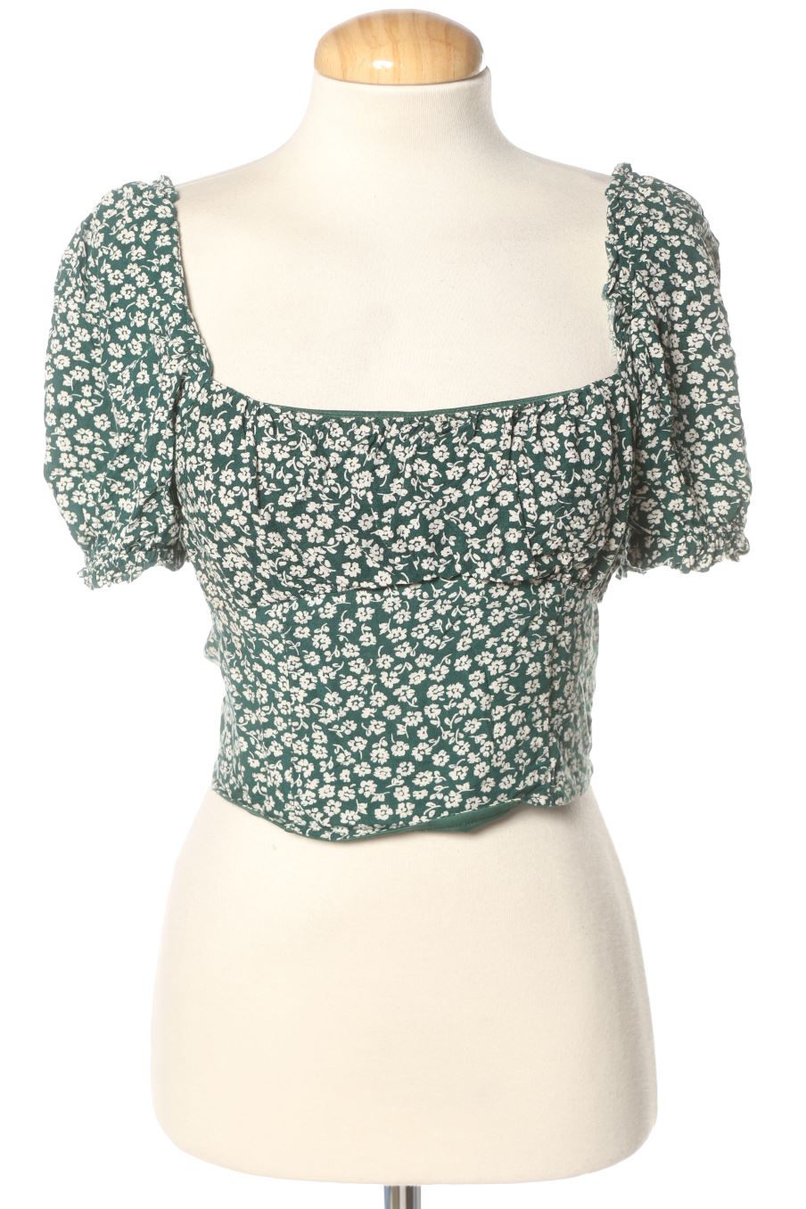 Top H&M de la taille 36, de couleur vert