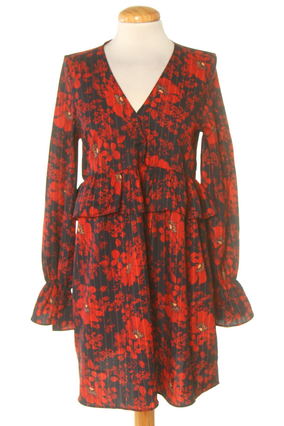 Robe casual Vadim de la taille S, de couleur rouge