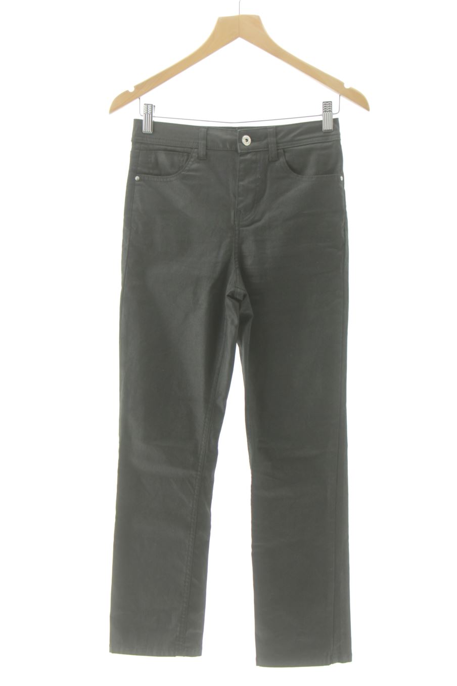 Pantalon Zara de la taille 36, de couleur noir
