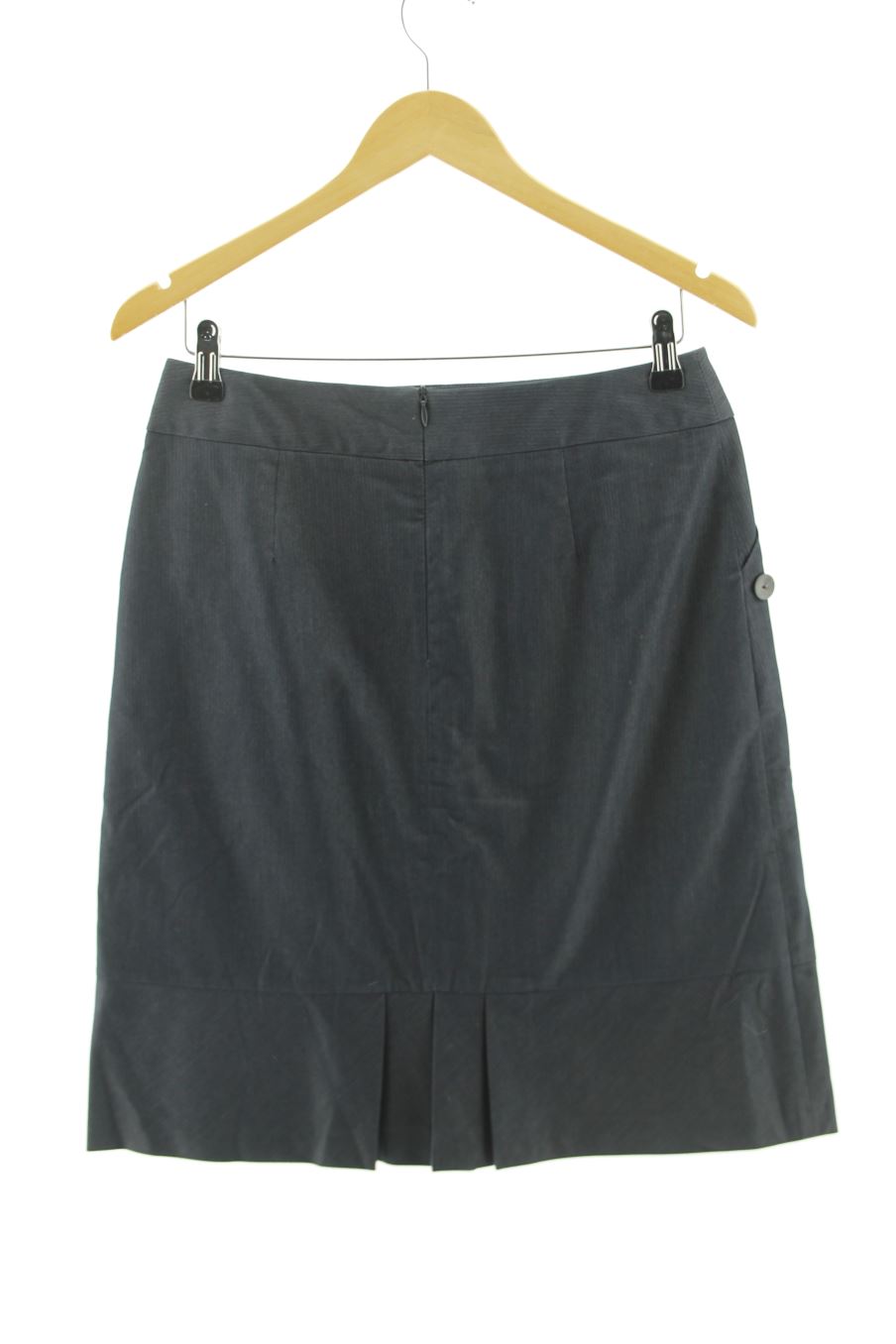 Jupe Caroll de la taille 38, de couleur bleu