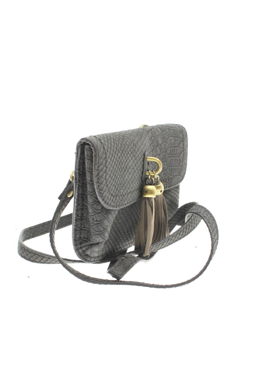Mini Bolso Negro de Mustang