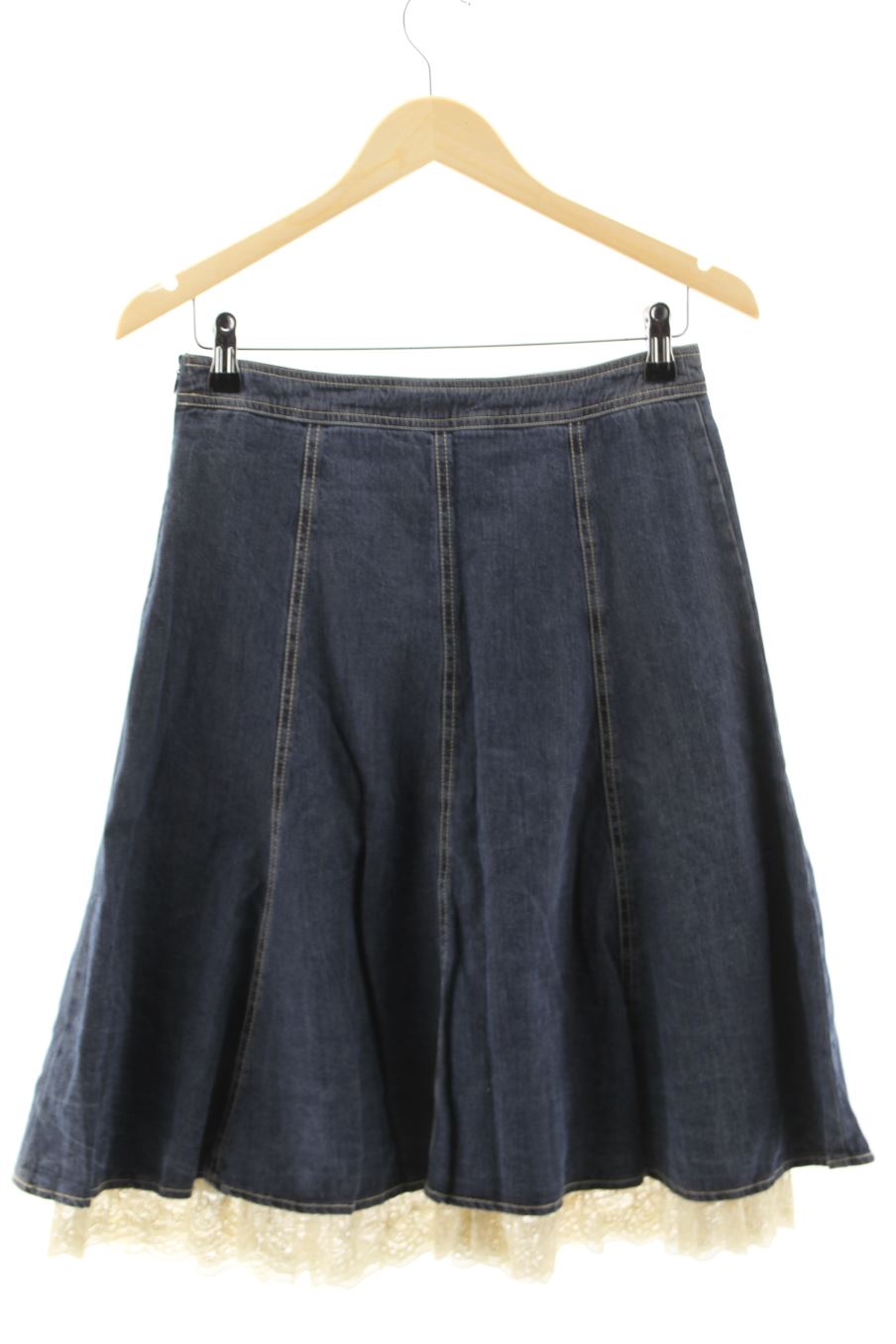 Falda de Sinequanone de la talla 36, de color azul de ropa vaquera