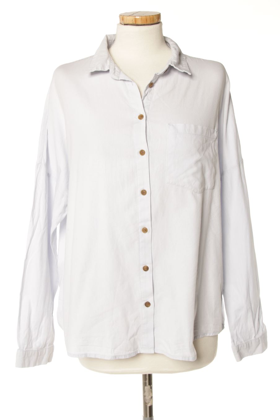 Chemise Forever 21 de la taille M, de couleur bleu