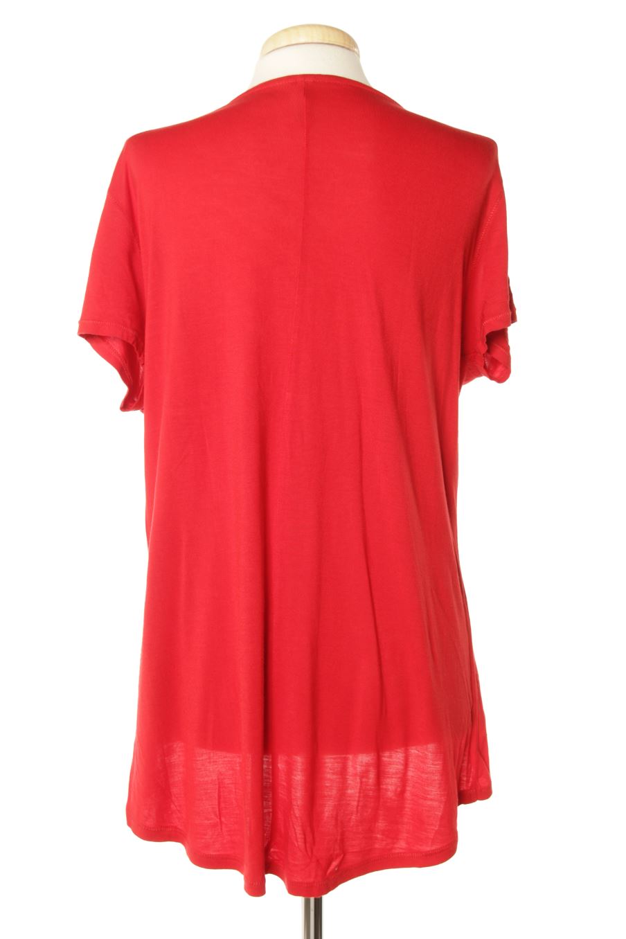 T-shirt H&M de la taille M, de couleur rouge