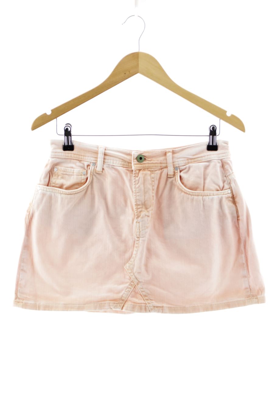 Jupe Pepe Jeans de la taille M, de couleur beige de denim