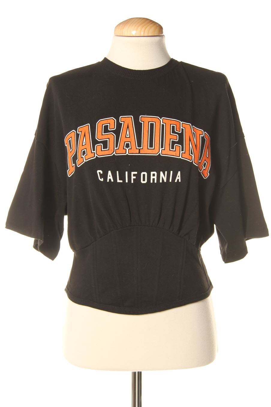 Aufwändiges Top von Bershka Größe M, Farbe Schwarz, für