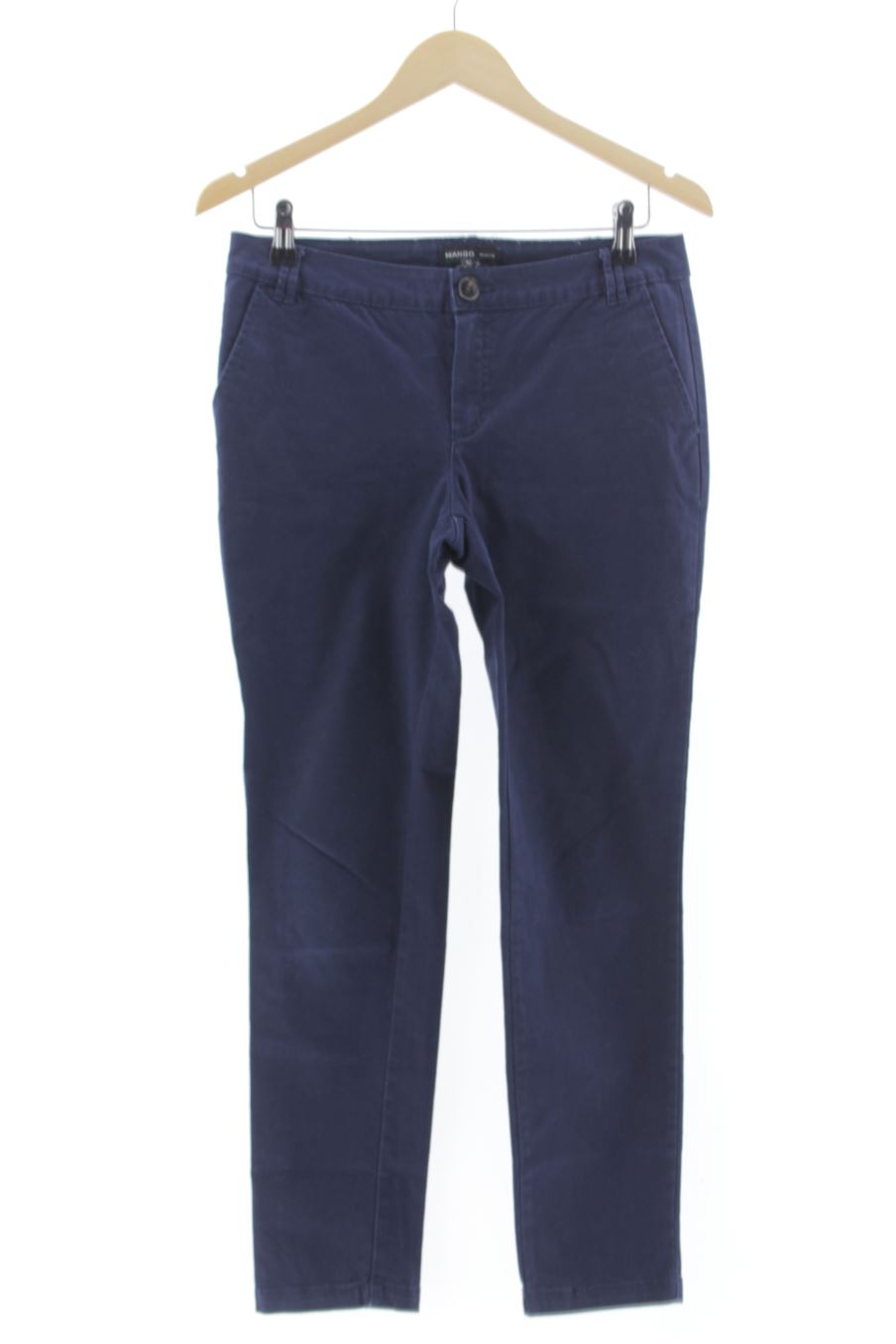 Jeans Mango de la taille 38, de couleur bleu marine de denim