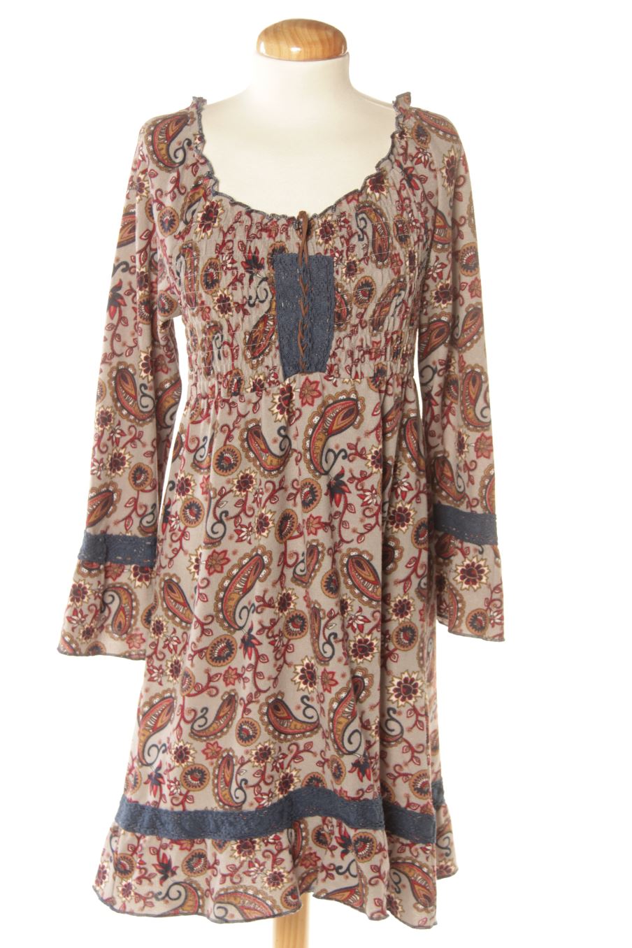 Einfaches Kleid von natura Größe L, Farbe Aufdruck, für