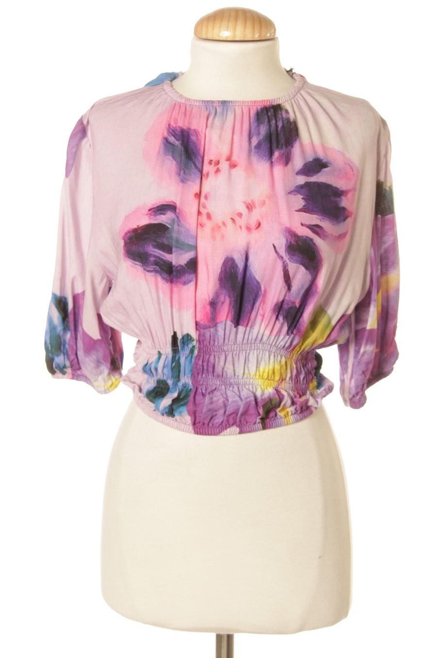 Blusa a maniche corte de Desigual de la talla M, de color stampato