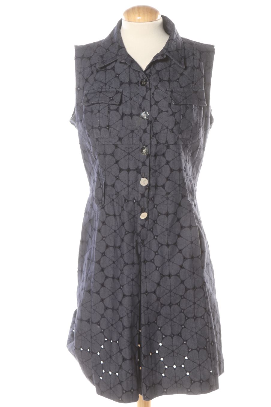 Vestido casual de Pedro del Hierro de la talla 44, de color azul marino de ropa vaquera