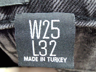 Vaqueros de BDG de la talla 34, de color gris de ropa vaquera