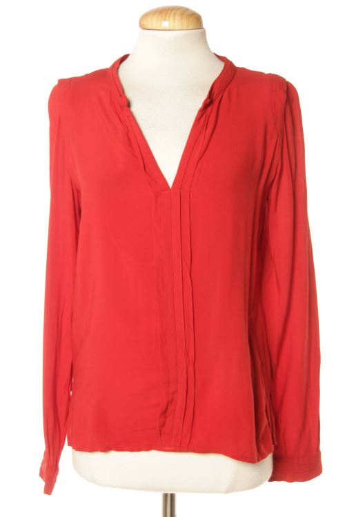 Blusa a maniche lunghe
