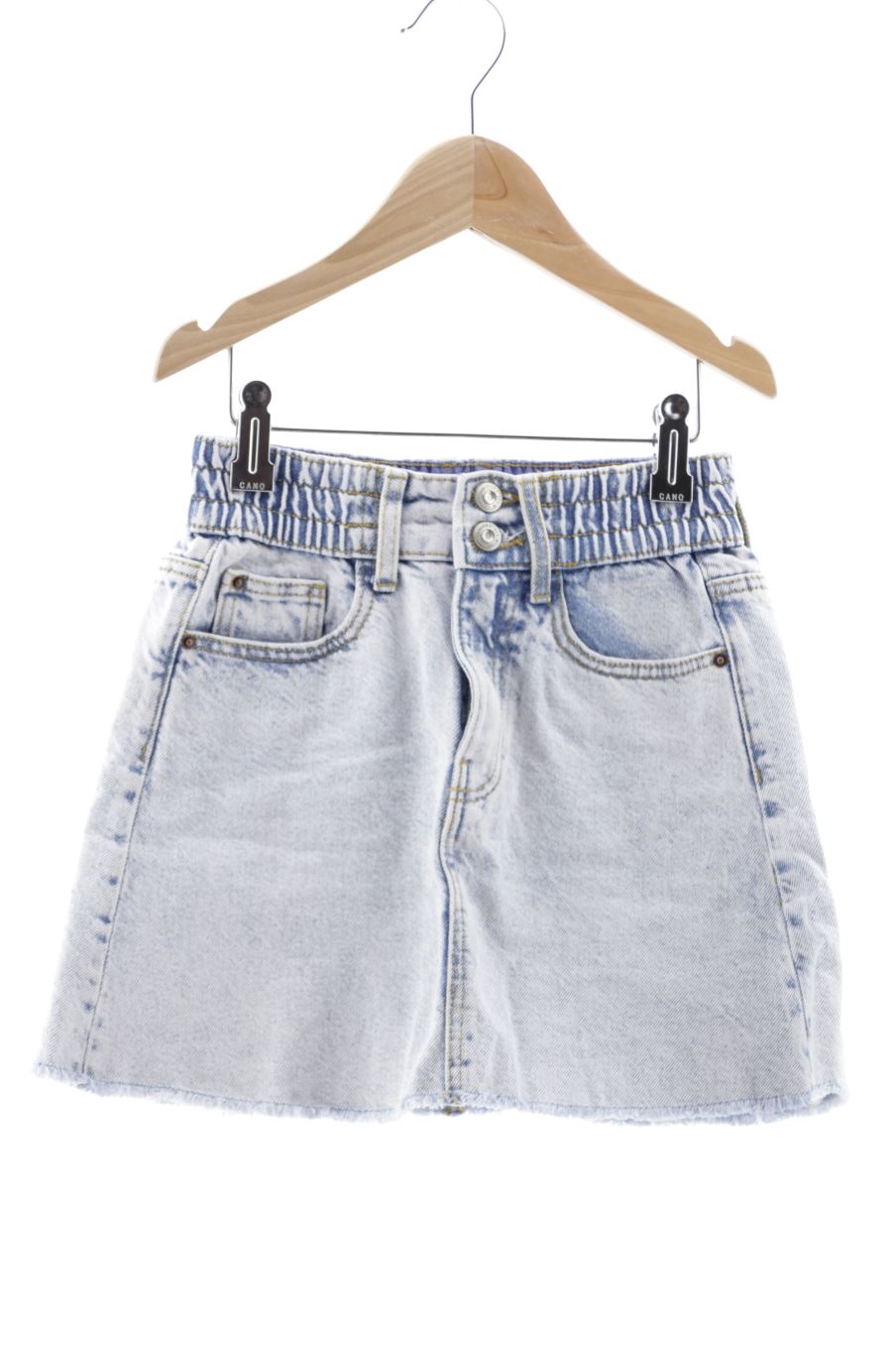 Falda de Zara de la talla 7 años de denim de segunda mano
