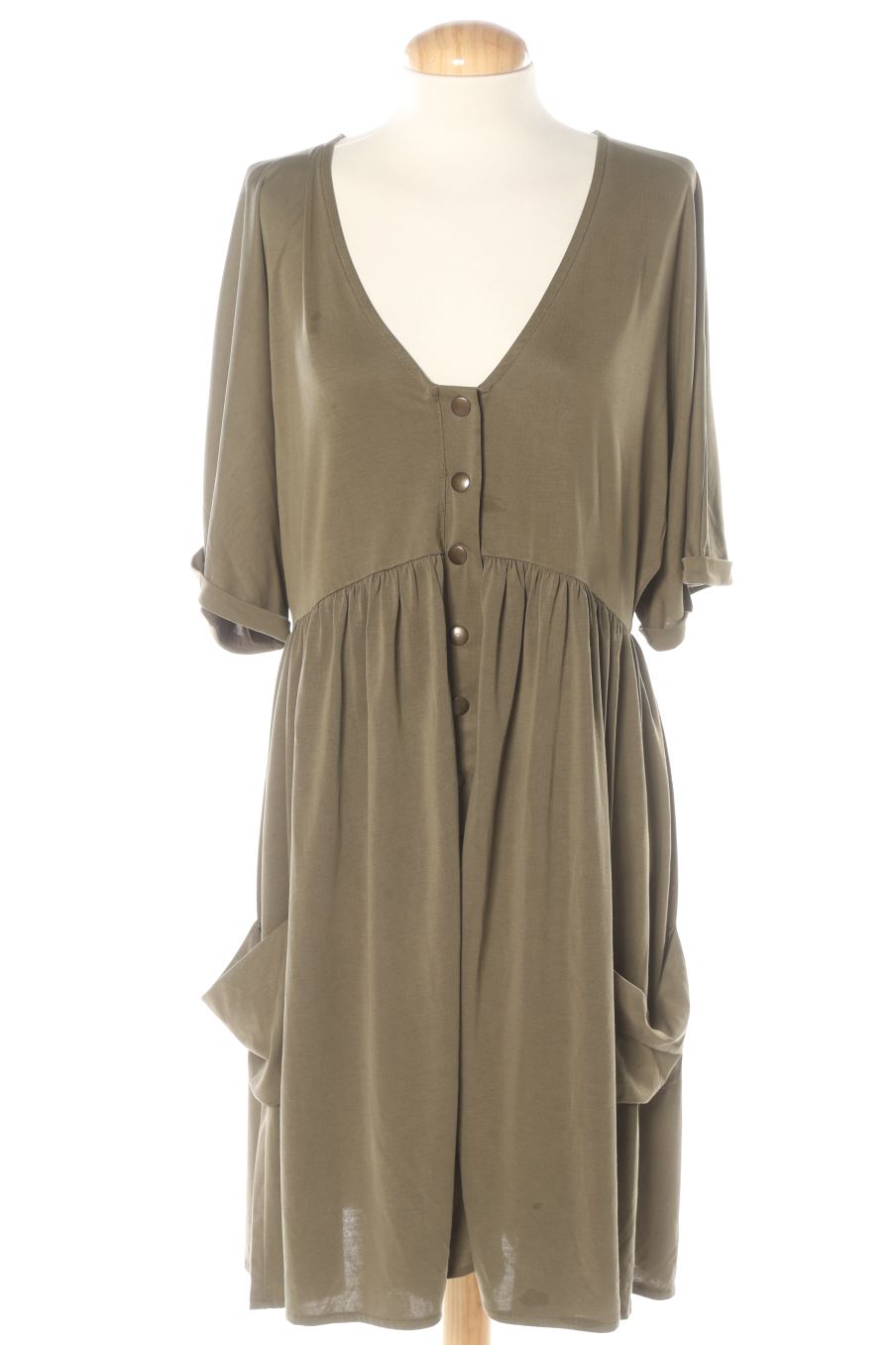 Vestito casual de Etam de la talla L, de color verde