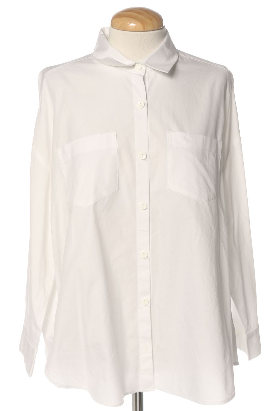 Chemise Elisa Rivera de la taille S, de couleur blanc