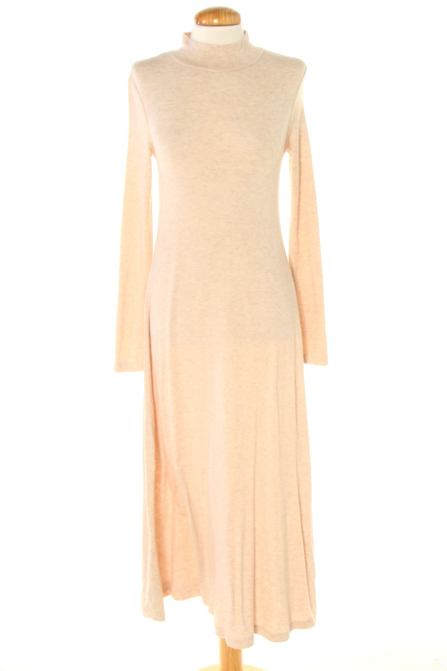 Robe casual Mango de la taille XS, de couleur beige