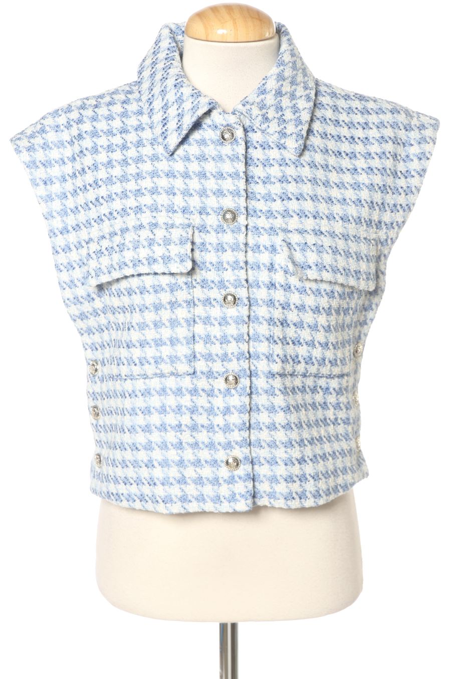 Jacke von Zara Größe XS, Farbe Blau, für
