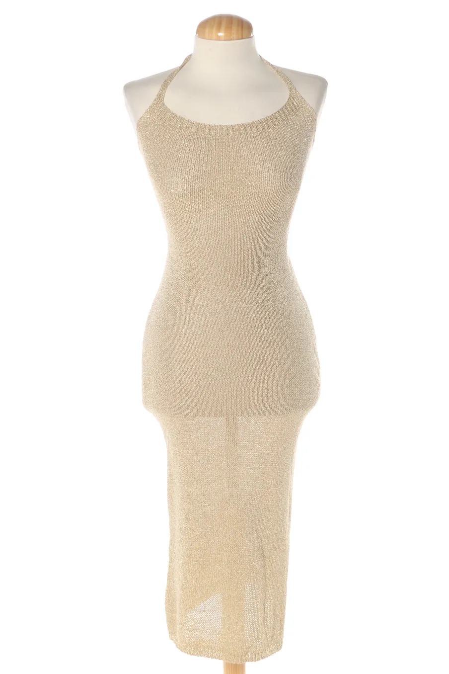 Einfaches Kleid von PERCENTIL Größe XS, Farbe Beige, für