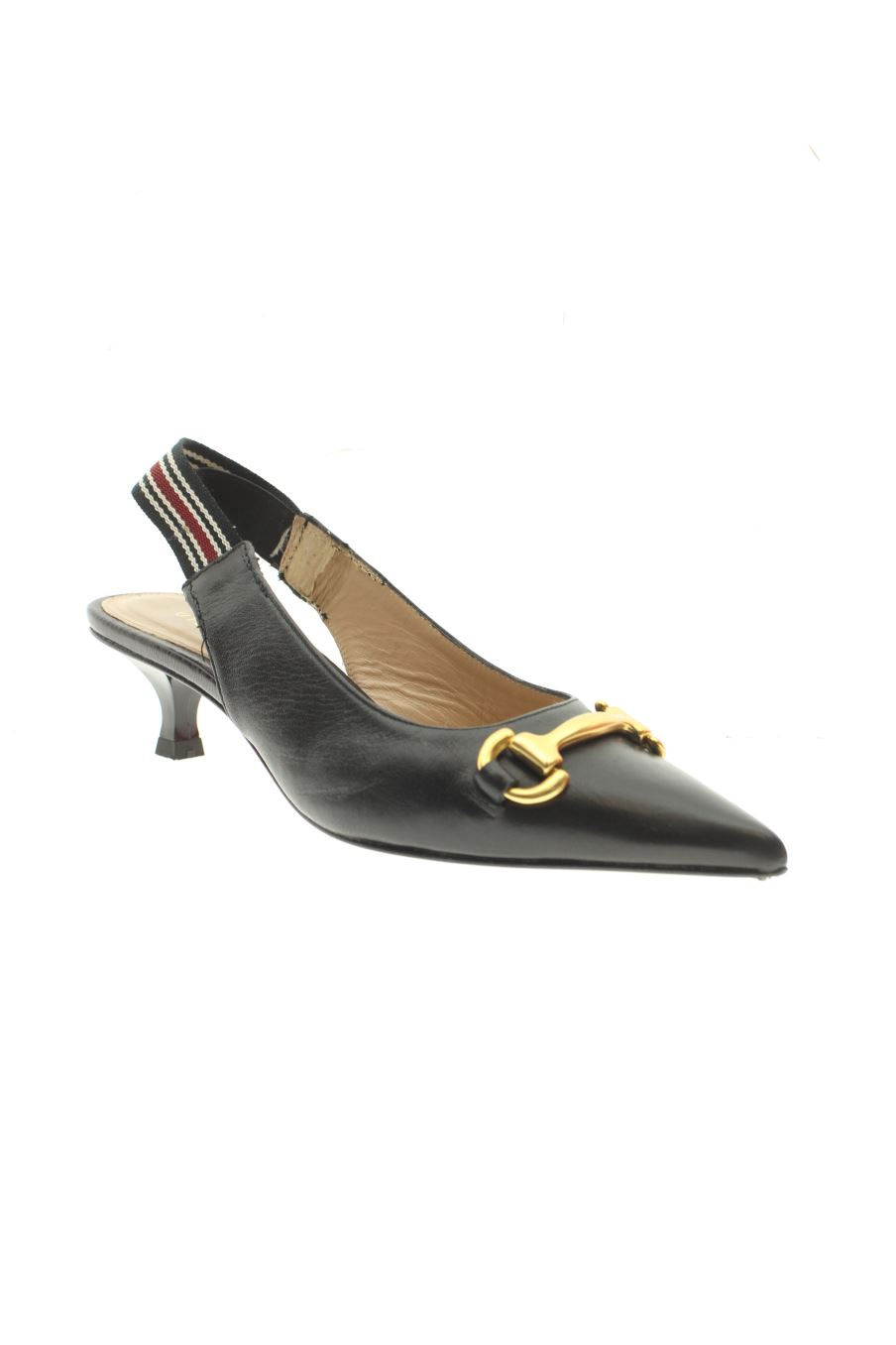 Zapatos de tacon de Uterqüe de la talla 35, de color negro de