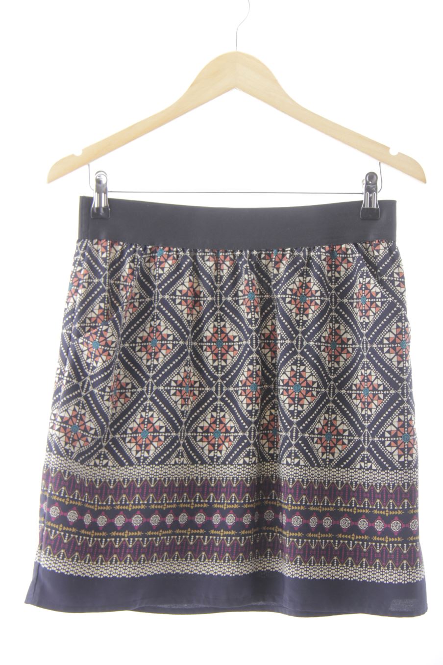 Falda de Naf Naf de la talla 42, de color estampado