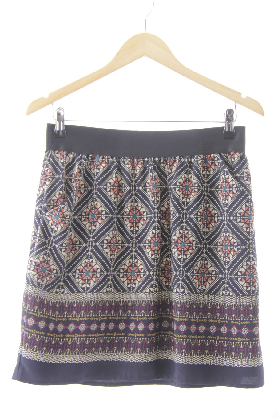 Falda de Naf Naf de la talla 42, de color estampado