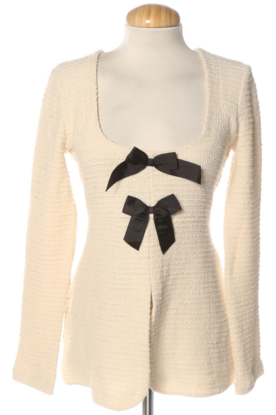 Pull Zara de la taille S, de couleur beige