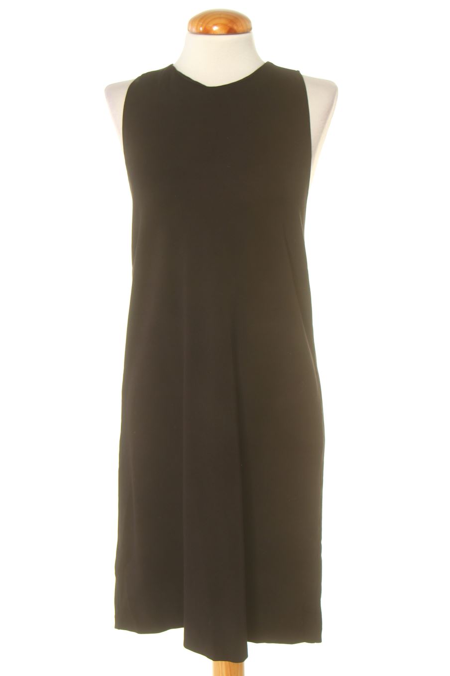 Vestido casual de Mango de la talla S, de color negro