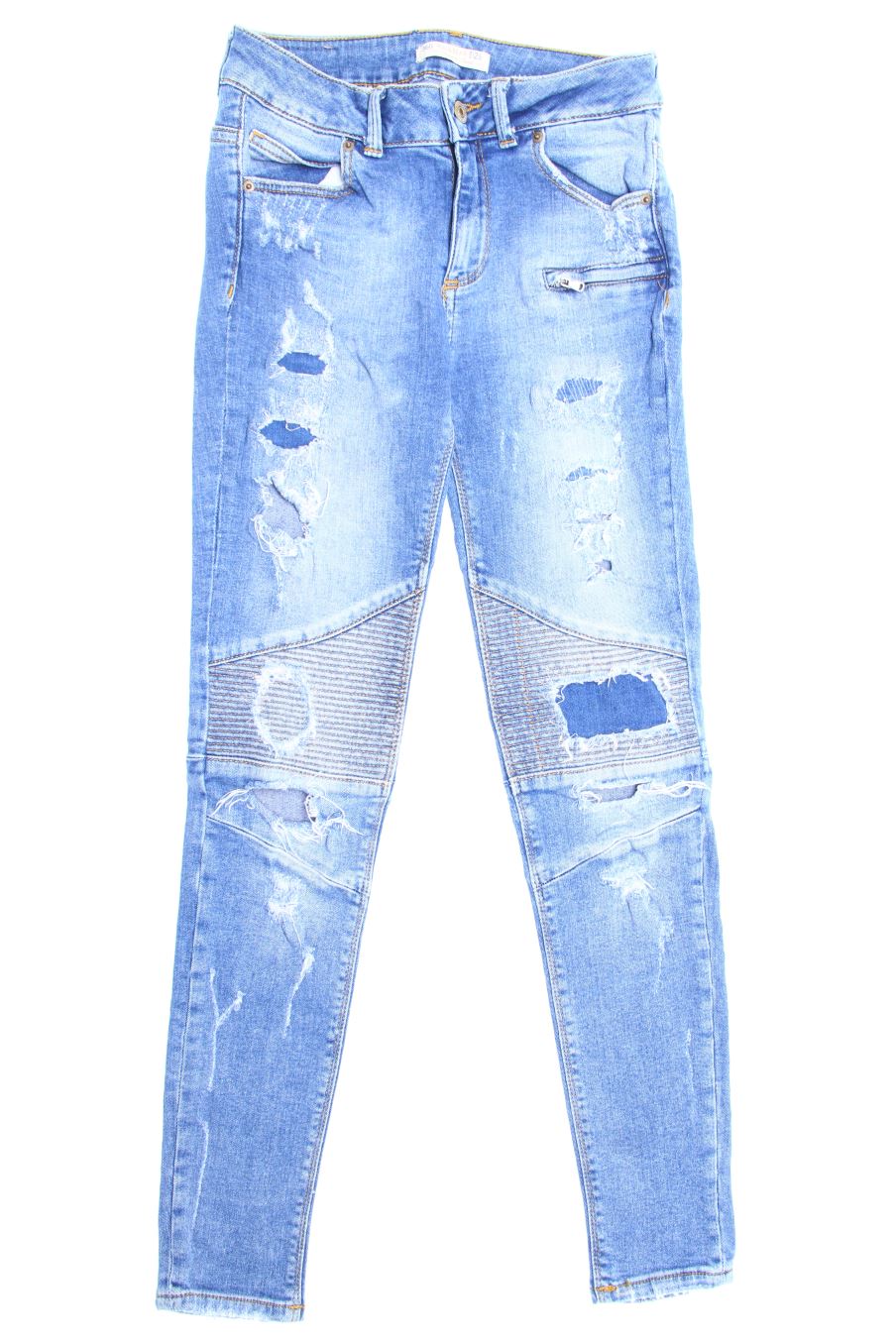 Jeans Pull & Bear de la taille 36, de couleur bleu de denim