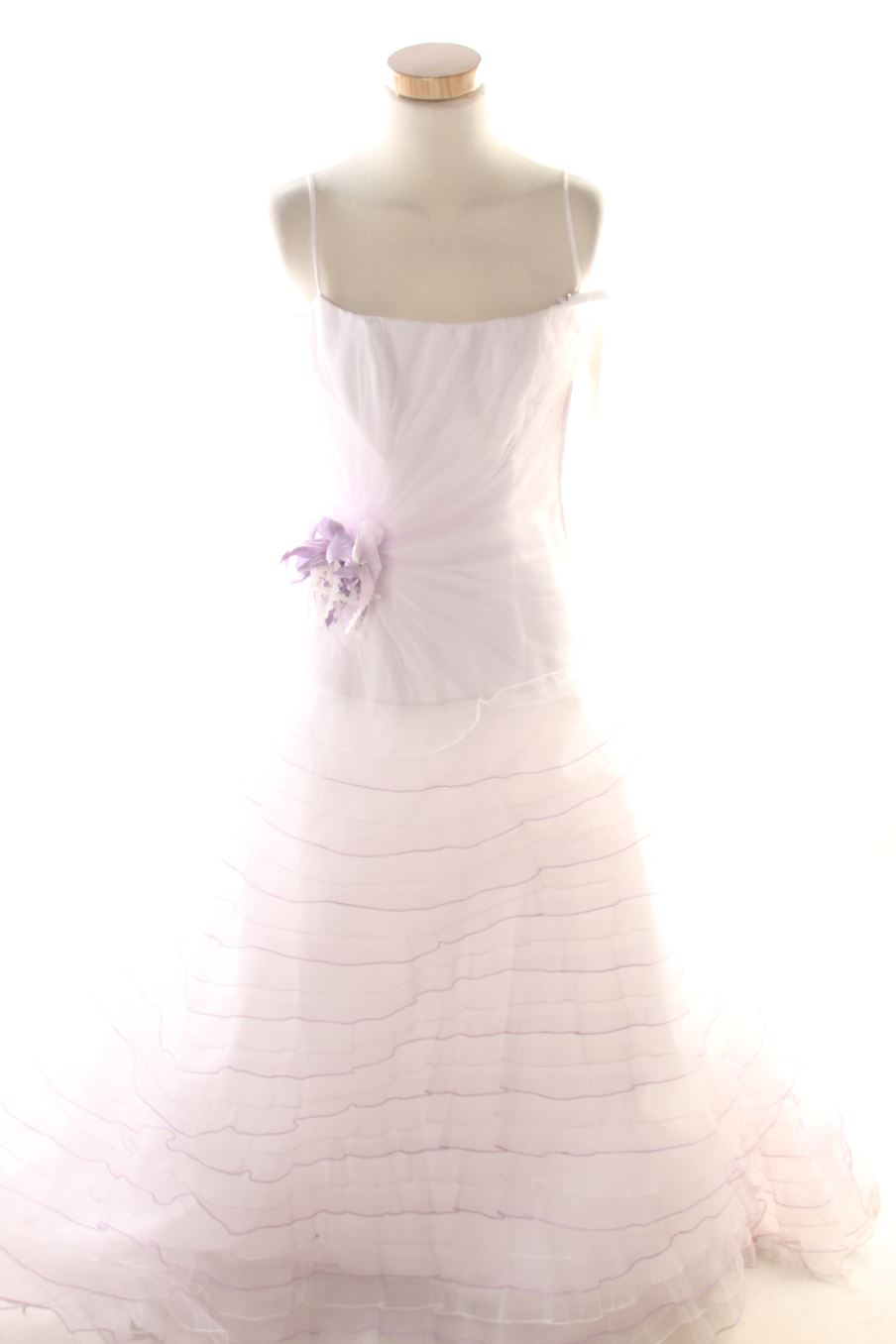 Vestido de PERCENTIL Novia de la talla 38, de color blanco