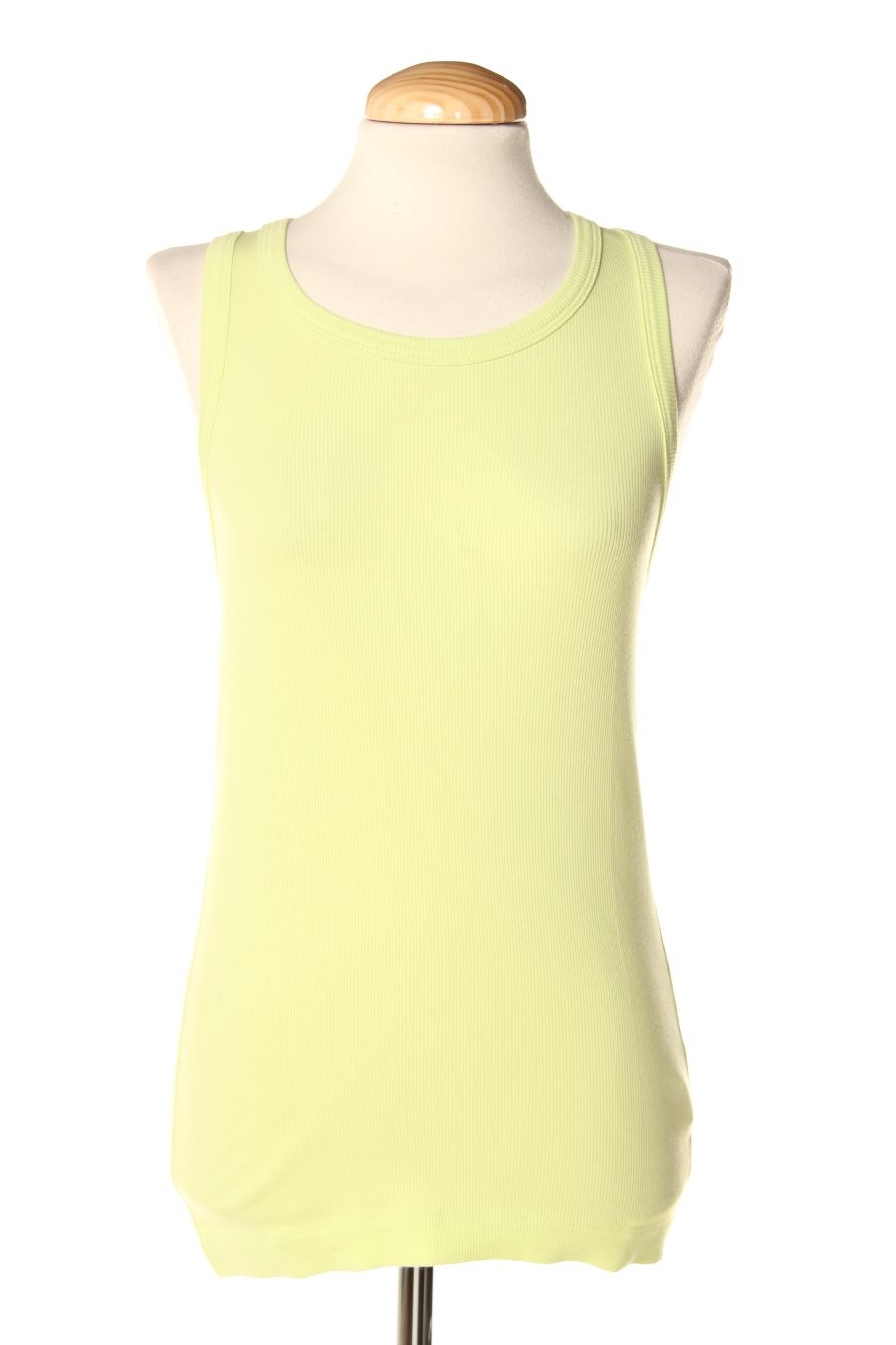 Camiseta sin mangas de COS de la talla S, de color verde