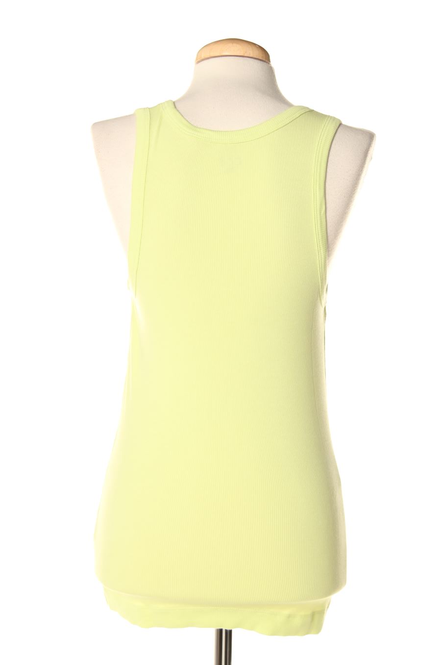 Camiseta sin mangas de COS de la talla S, de color verde