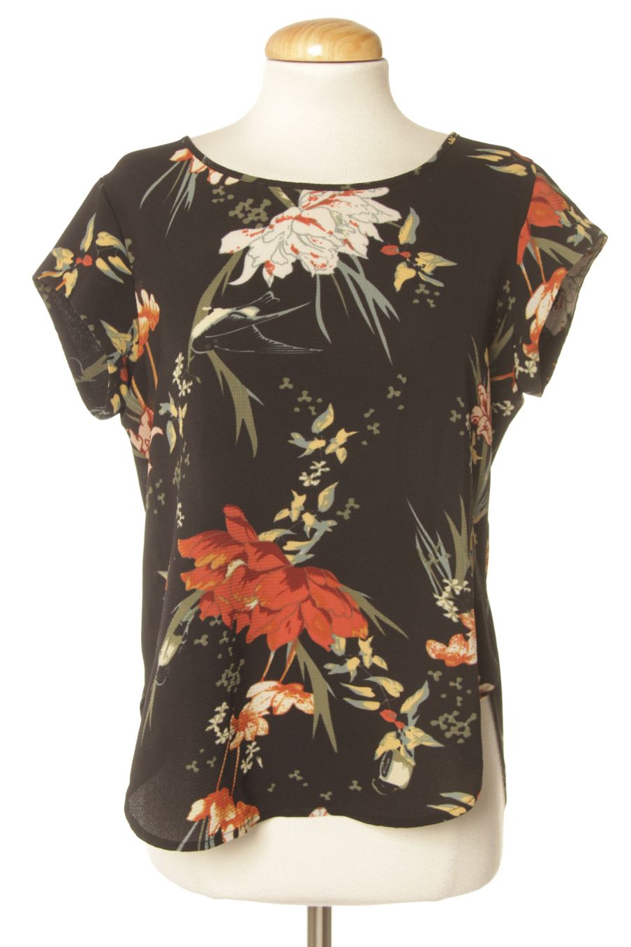Blouse à manches courtes Only de la taille 36, de couleur fleurs
