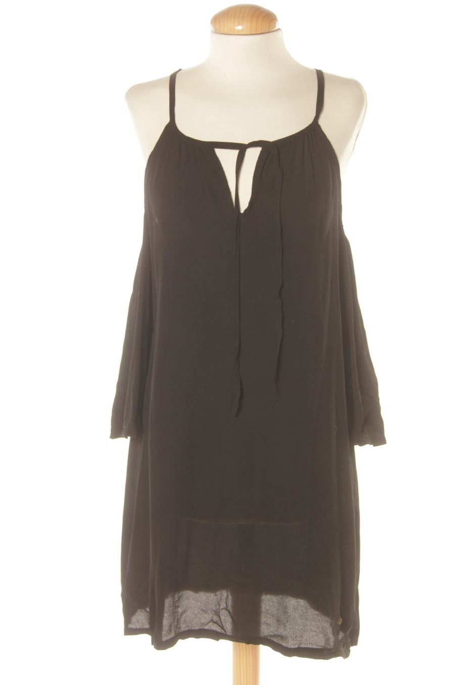 Blouse à manches longues Brownie de la taille S, de couleur noir