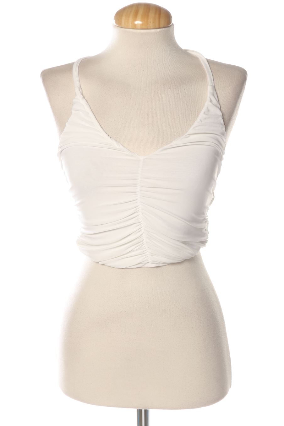 Top Pull & Bear de la taille XS, de couleur blanc
