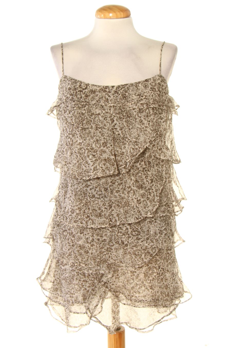 Einfaches Kleid von Mango Größe XS, Farbe Animal print, für