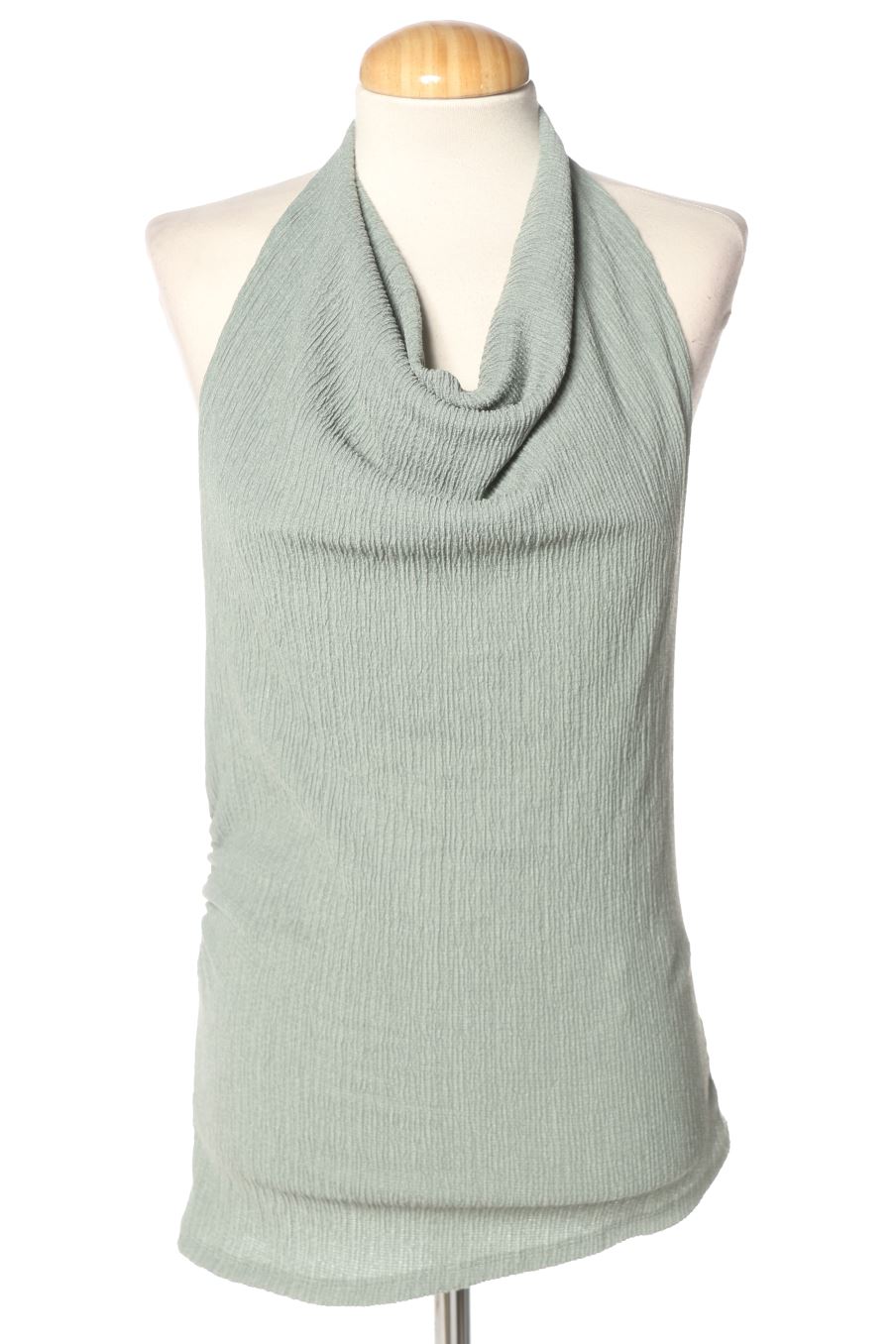 Robe casual Pull & Bear de la taille M, de couleur vert