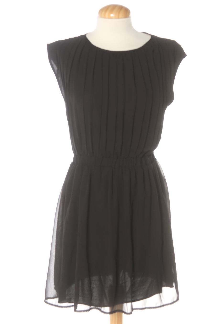 Einfaches Kleid von Stradivarius Größe M, Farbe Schwarz, für