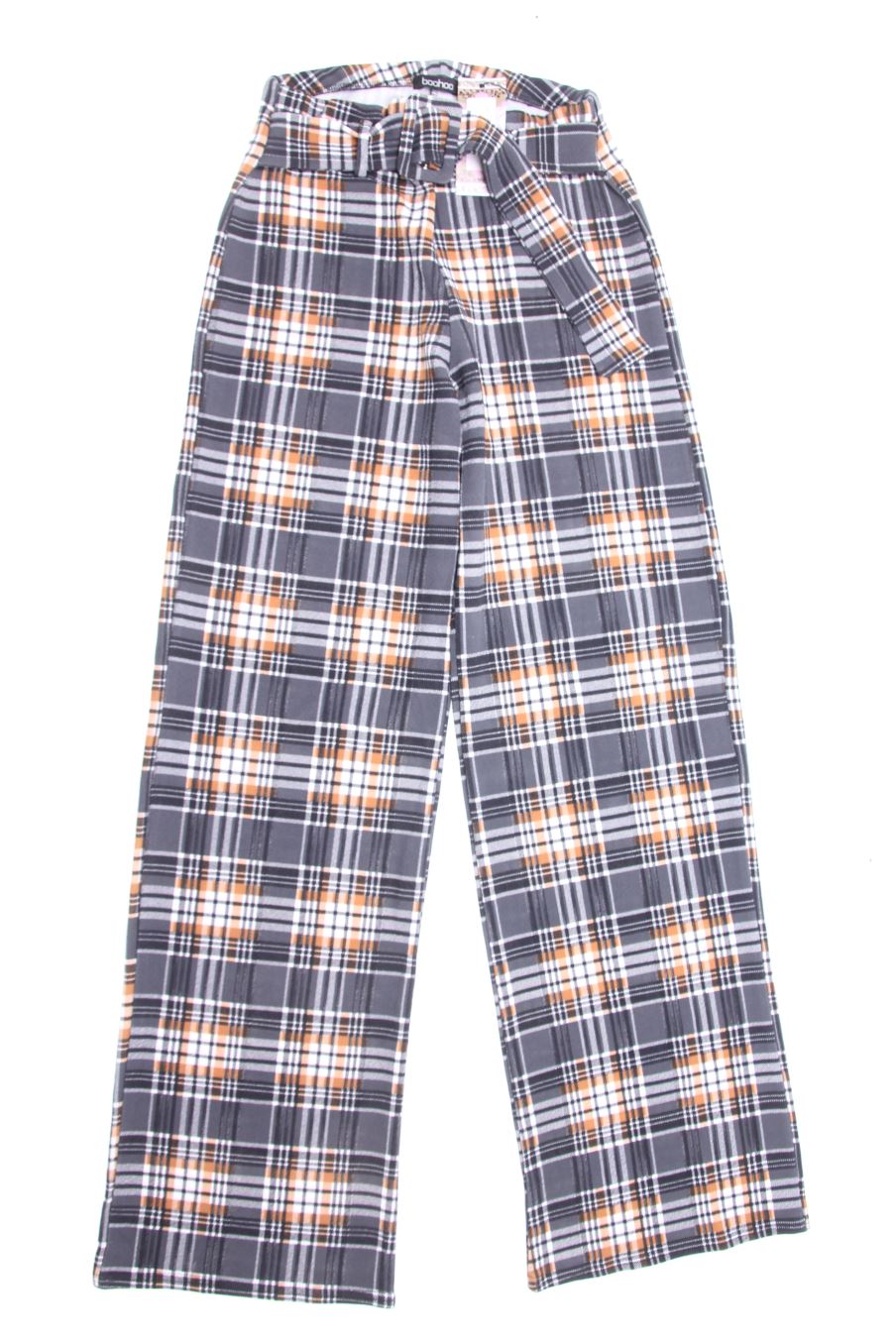 Pantalon Boohoo de la taille S, de couleur carreaux