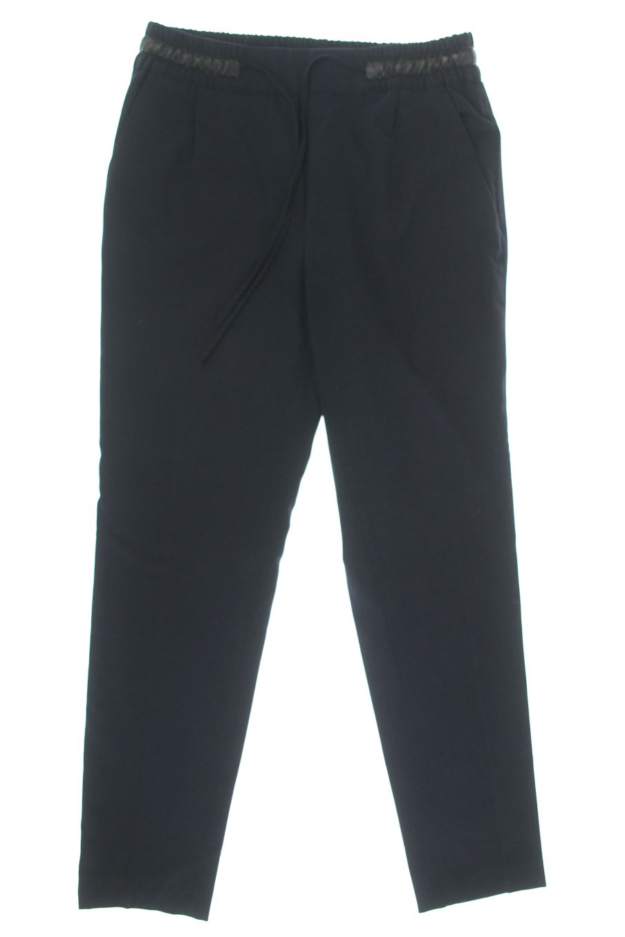 Pantalón de Zara de la talla S, de color azul marino
