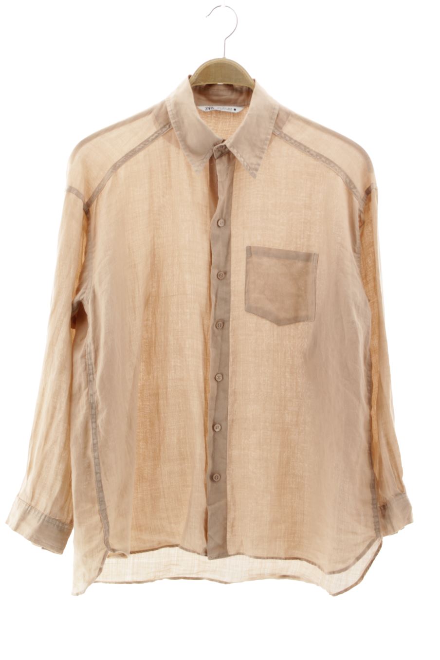 Camisa manga larga de Zara de la talla M