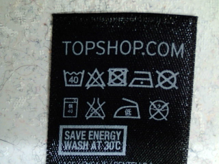 Robe casual Topshop de la taille 36, de couleur noir