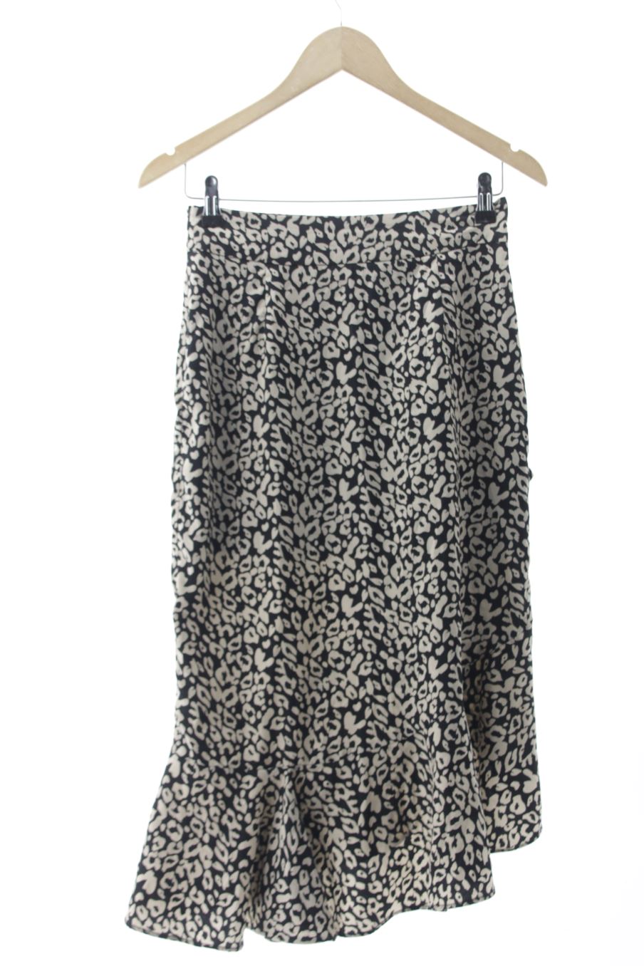 Falda de Nasty Gal de la talla 34, de color estampado
