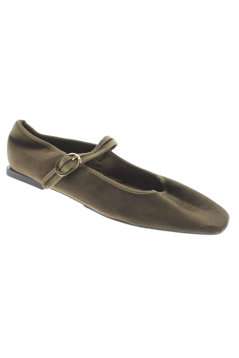 Bailarinas de Zara de la talla 39, de color marrón de